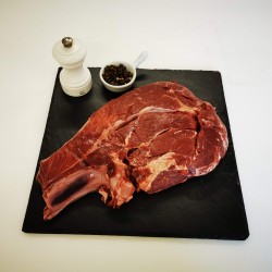 Basse côte à l'os de bison