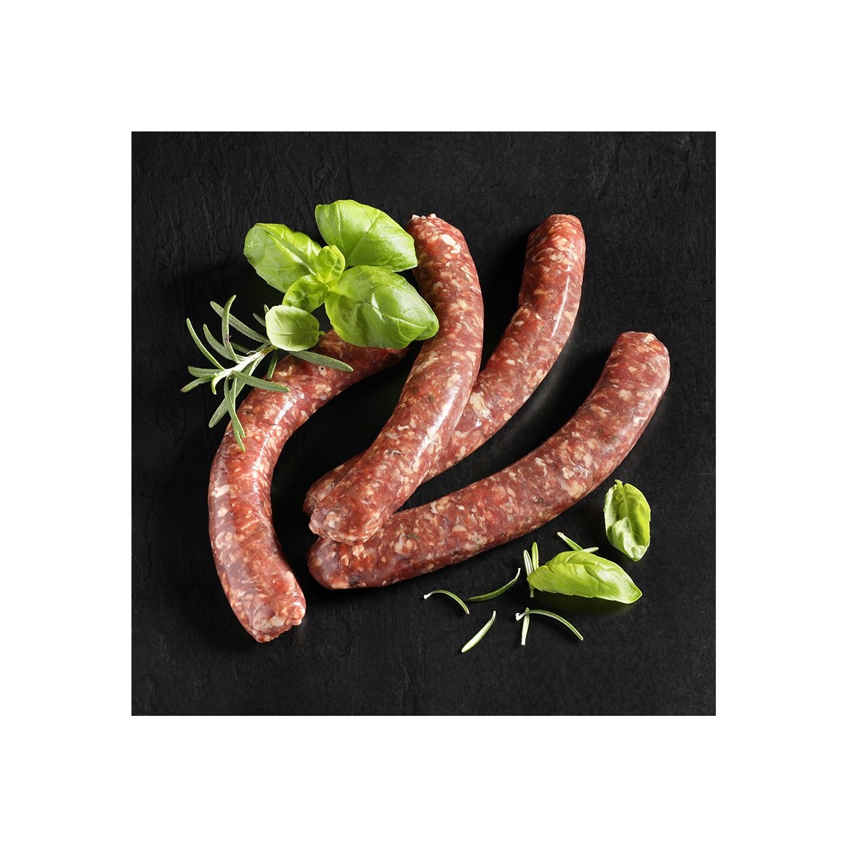 Saucisses 100% Viande de Bison 100% française