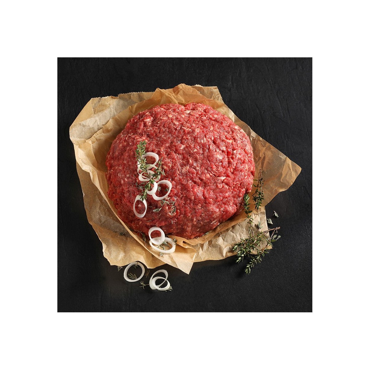 Préparation de viande hachée 100% Bison