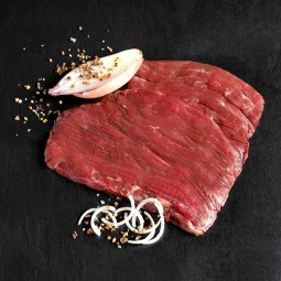 bavette d'aloyau de bison