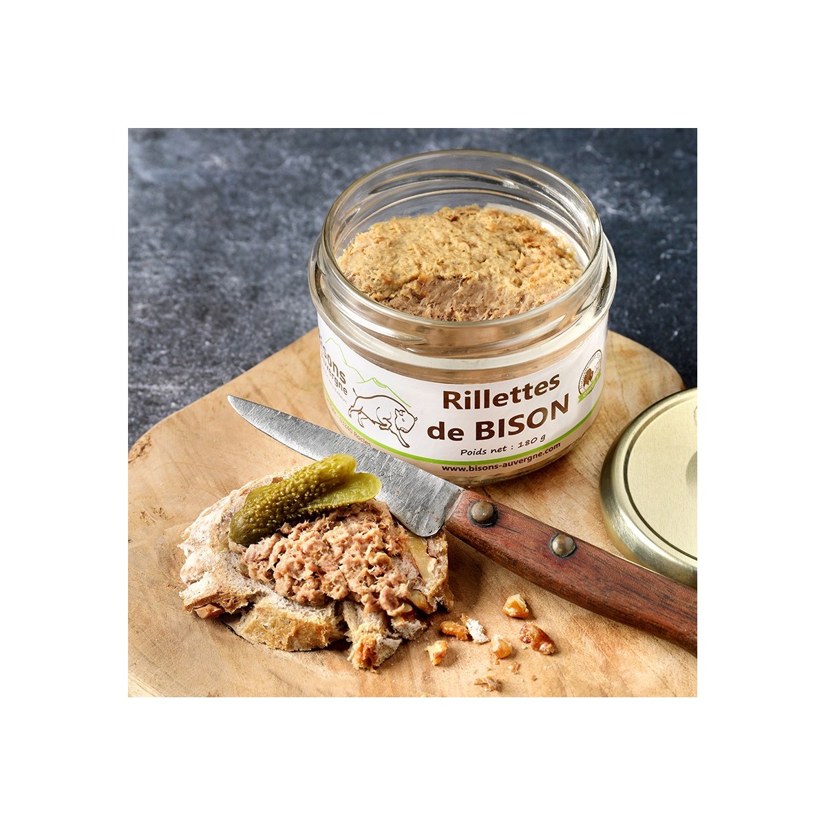 Rillettes de bison