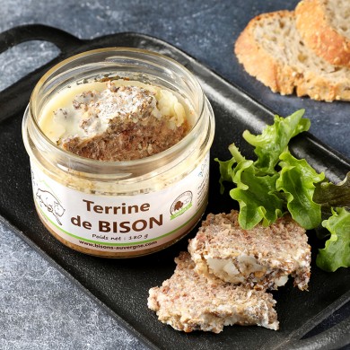 Terrine de Bison - 80% Viande de Bison