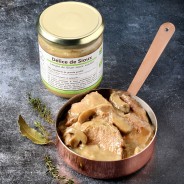 Délice de Sioux (ou Langue de Bison sauce Madère)