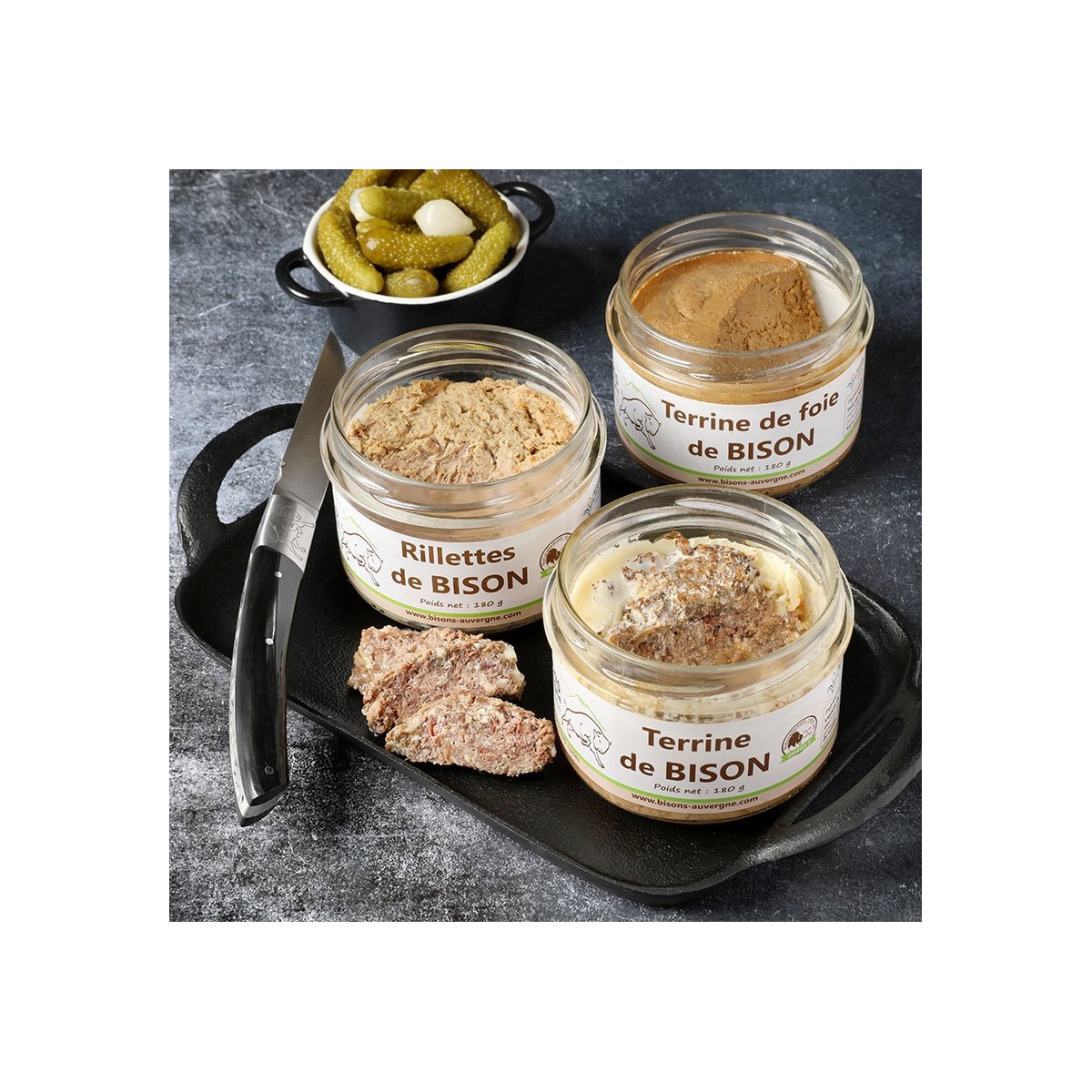 Le Trio Apéros de Bison