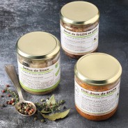 Trio aux délices du Bison