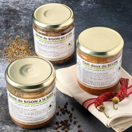 Trio les mijotés de Bison