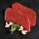 Steaks de bison (tranche, macreuse)