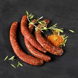 Saucisses texanes 100% Viande de Bison 100% française
