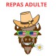 REPAS ADULTE - FÊTE DES BISONS 07/09/25