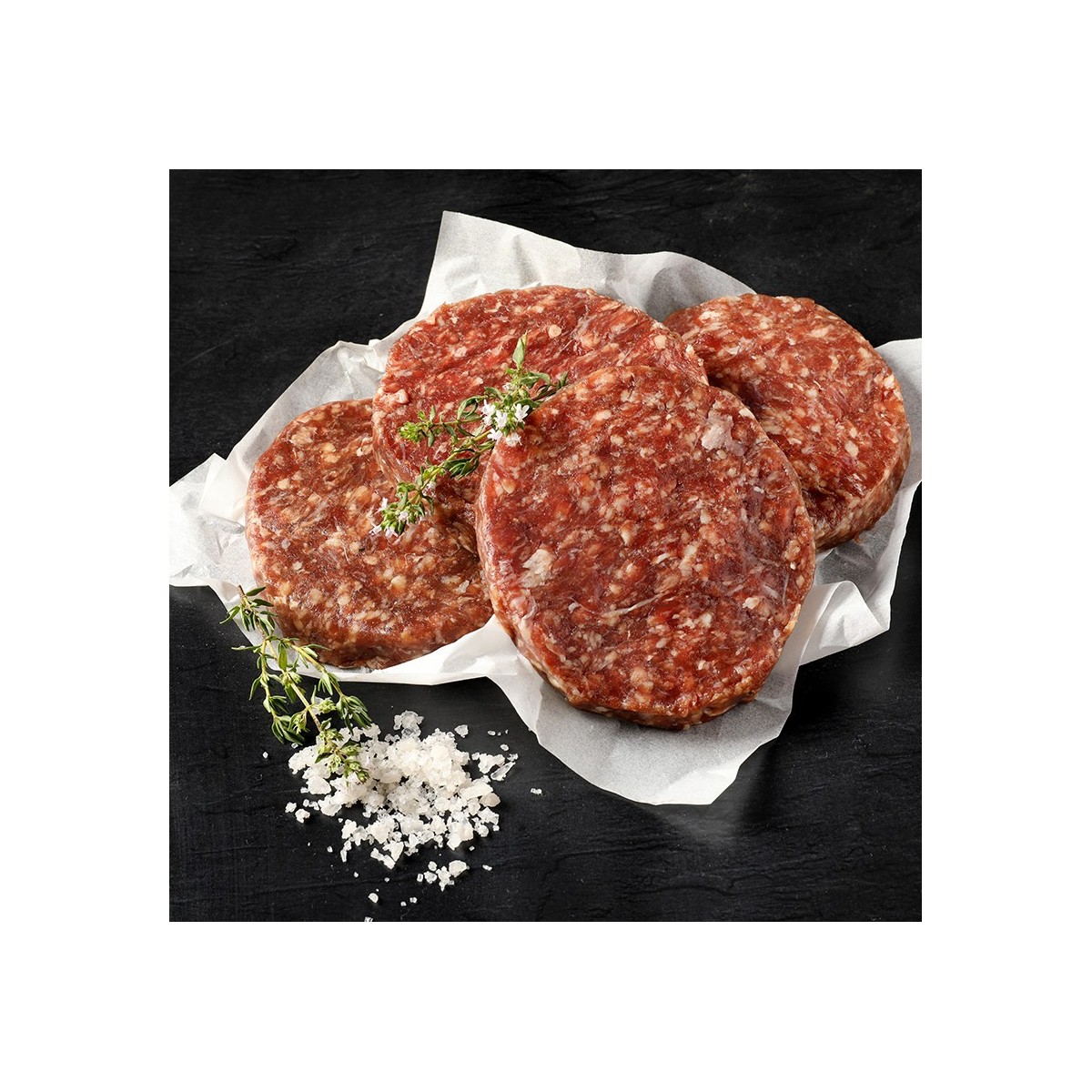 Steak haché 100% bison surgelé