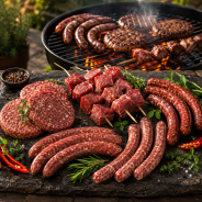 Pack barbecue bison surgelé | Grillades de bison – Bisons d’Auvergne