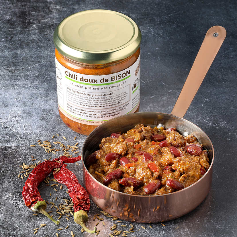 PLATS PRÉPARÉS DE BISON 