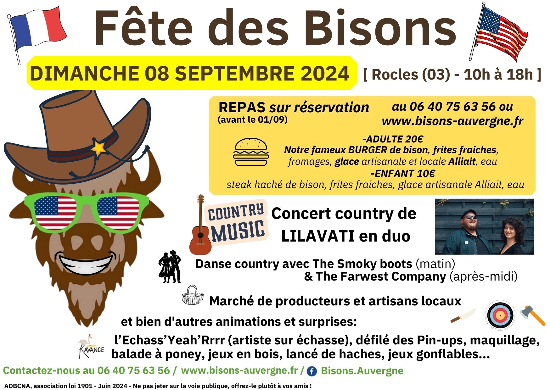 Fête des Bisons 2024